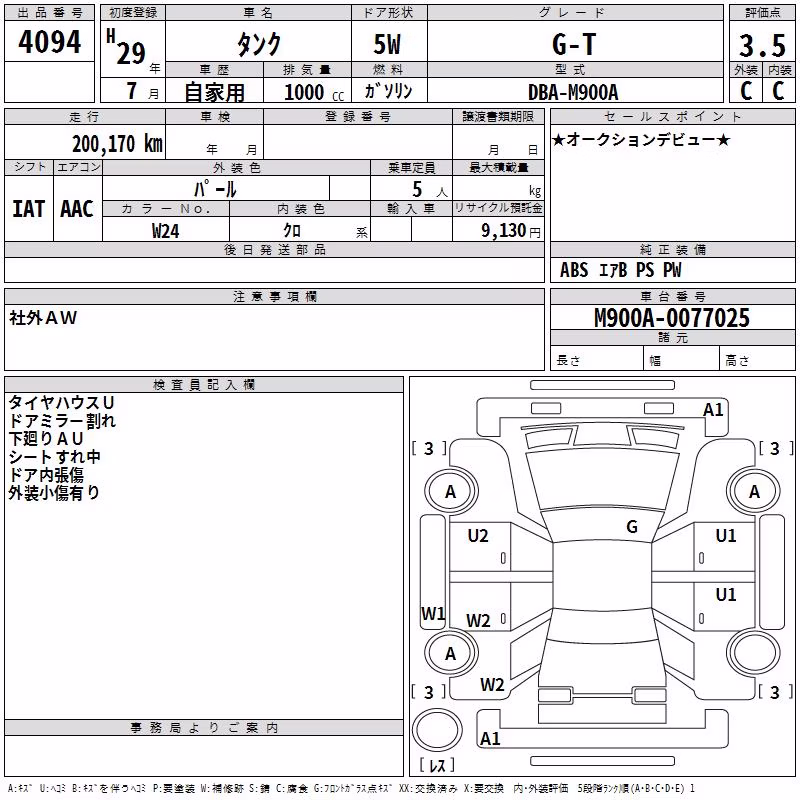 TOYOTA TANK