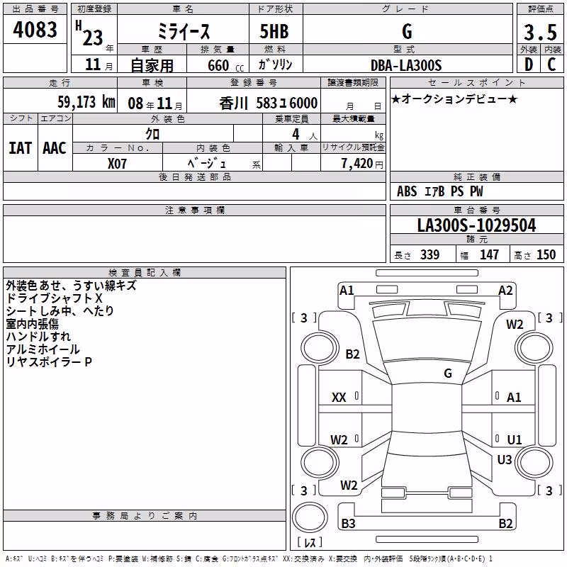 DAIHATSU MIRA E:S