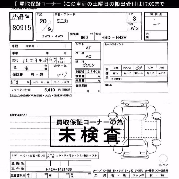 MITSUBISHI MINICA