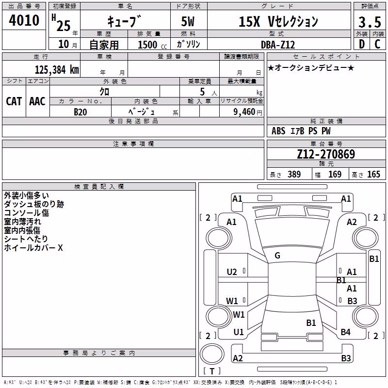 NISSAN CUBE