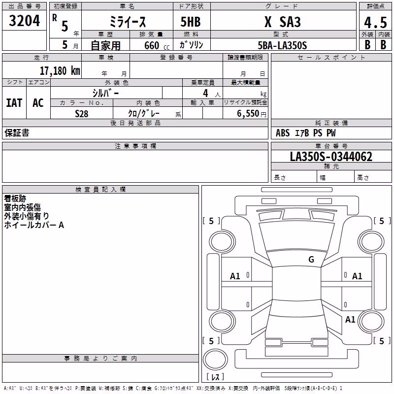 DAIHATSU MIRA E:S