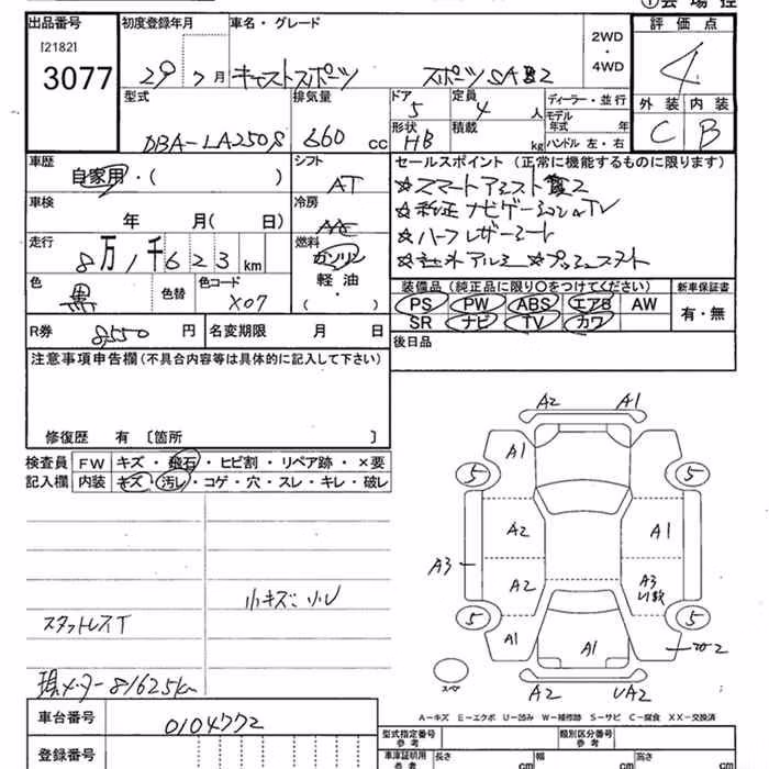 DAIHATSU CAST