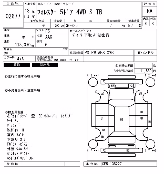 SUBARU FORESTER