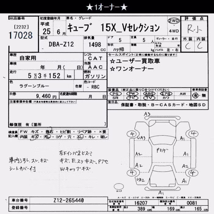 NISSAN CUBE