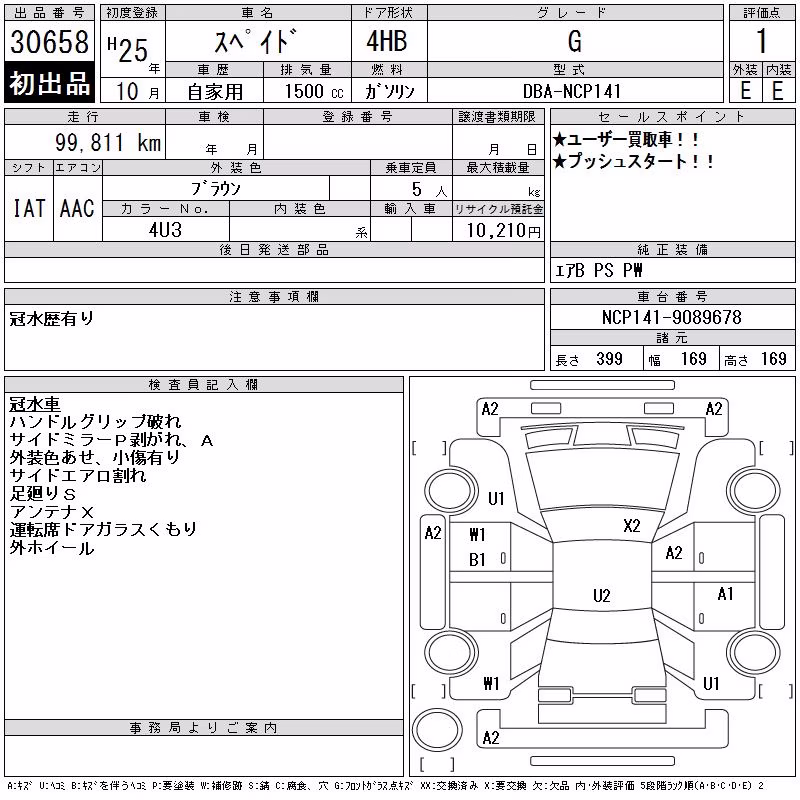 TOYOTA SPADE