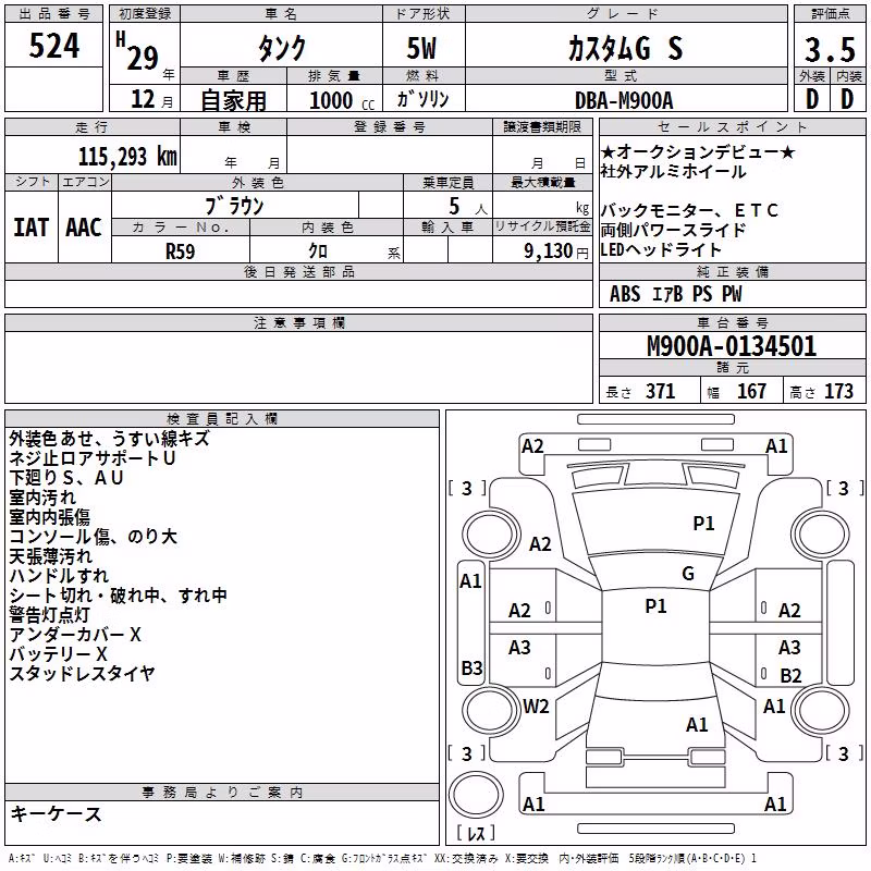 TOYOTA TANK