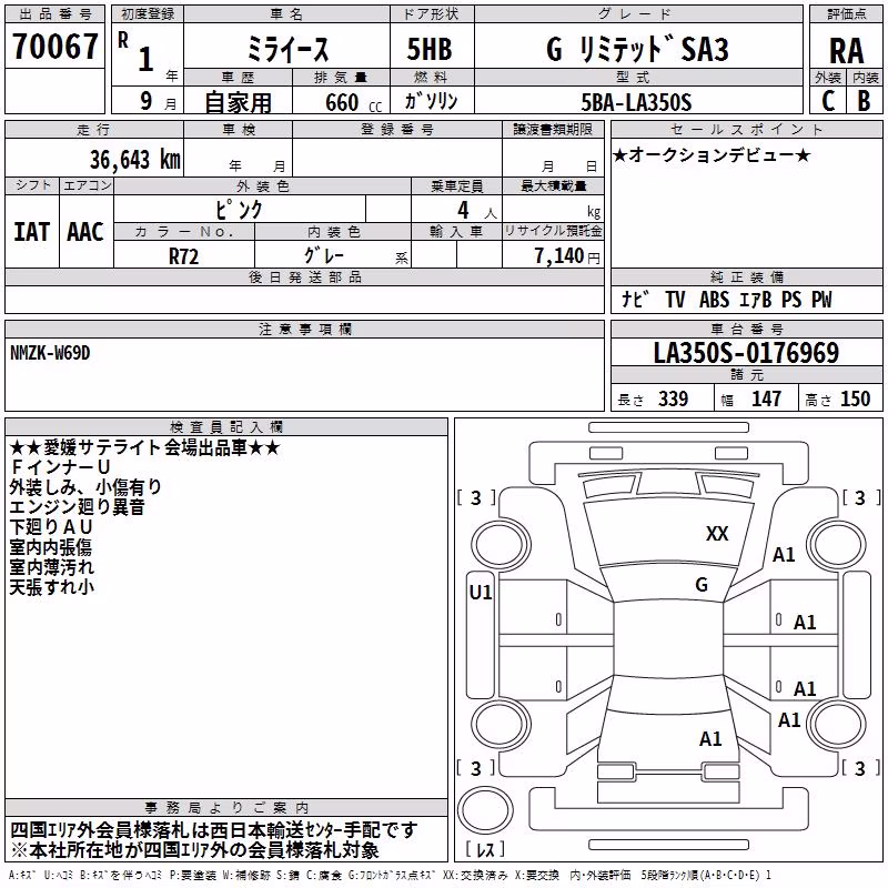 DAIHATSU MIRA E:S
