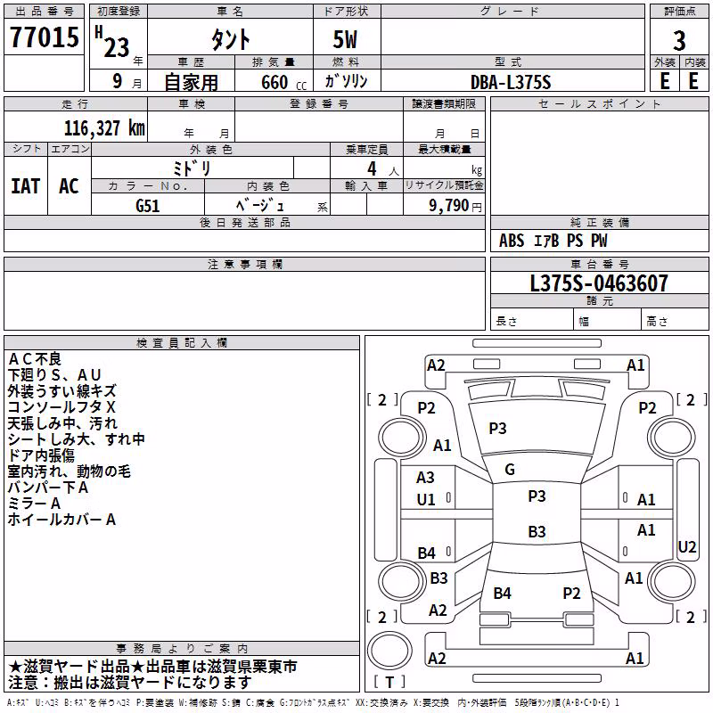 DAIHATSU TANTO