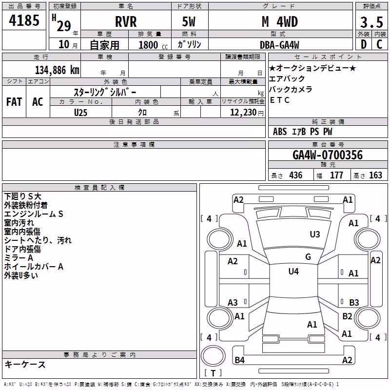 MITSUBISHI RVR
