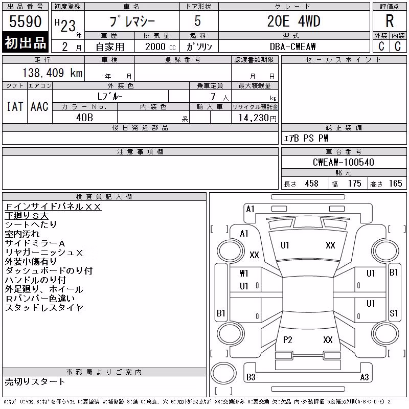 MAZDA PREMACY