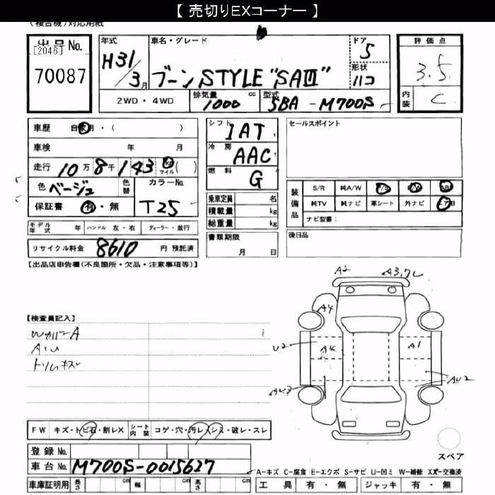 DAIHATSU BOON