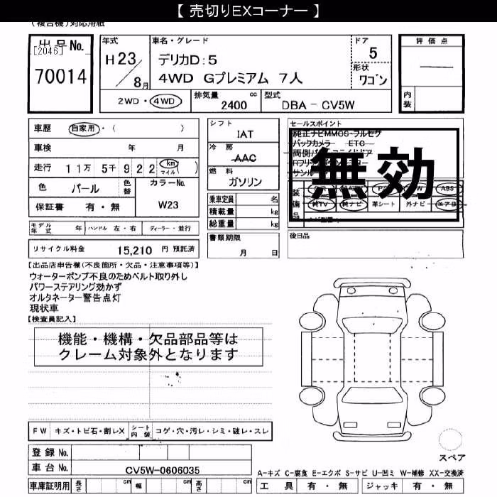 MITSUBISHI DELICA D:5