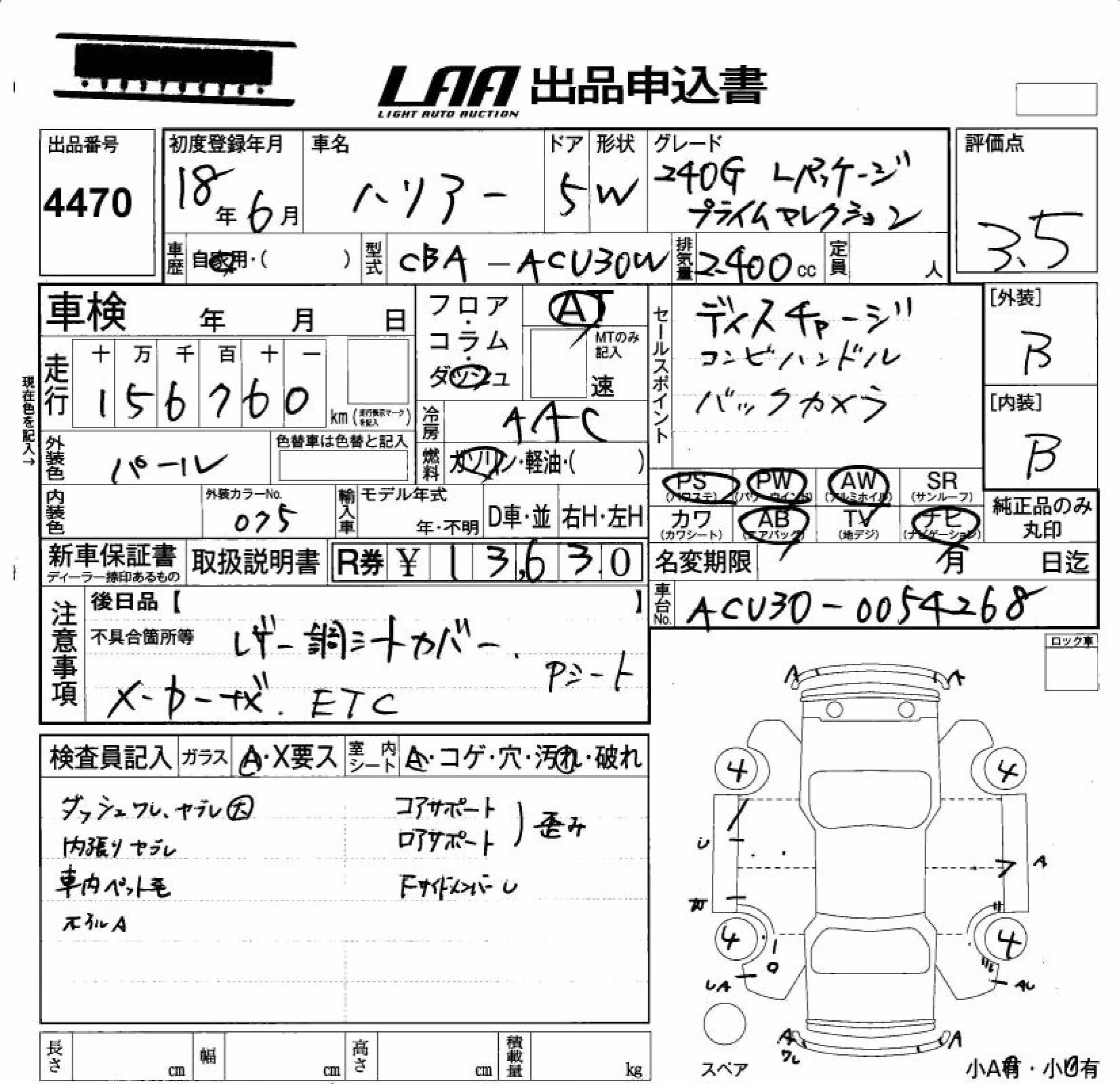 TOYOTA HARRIER