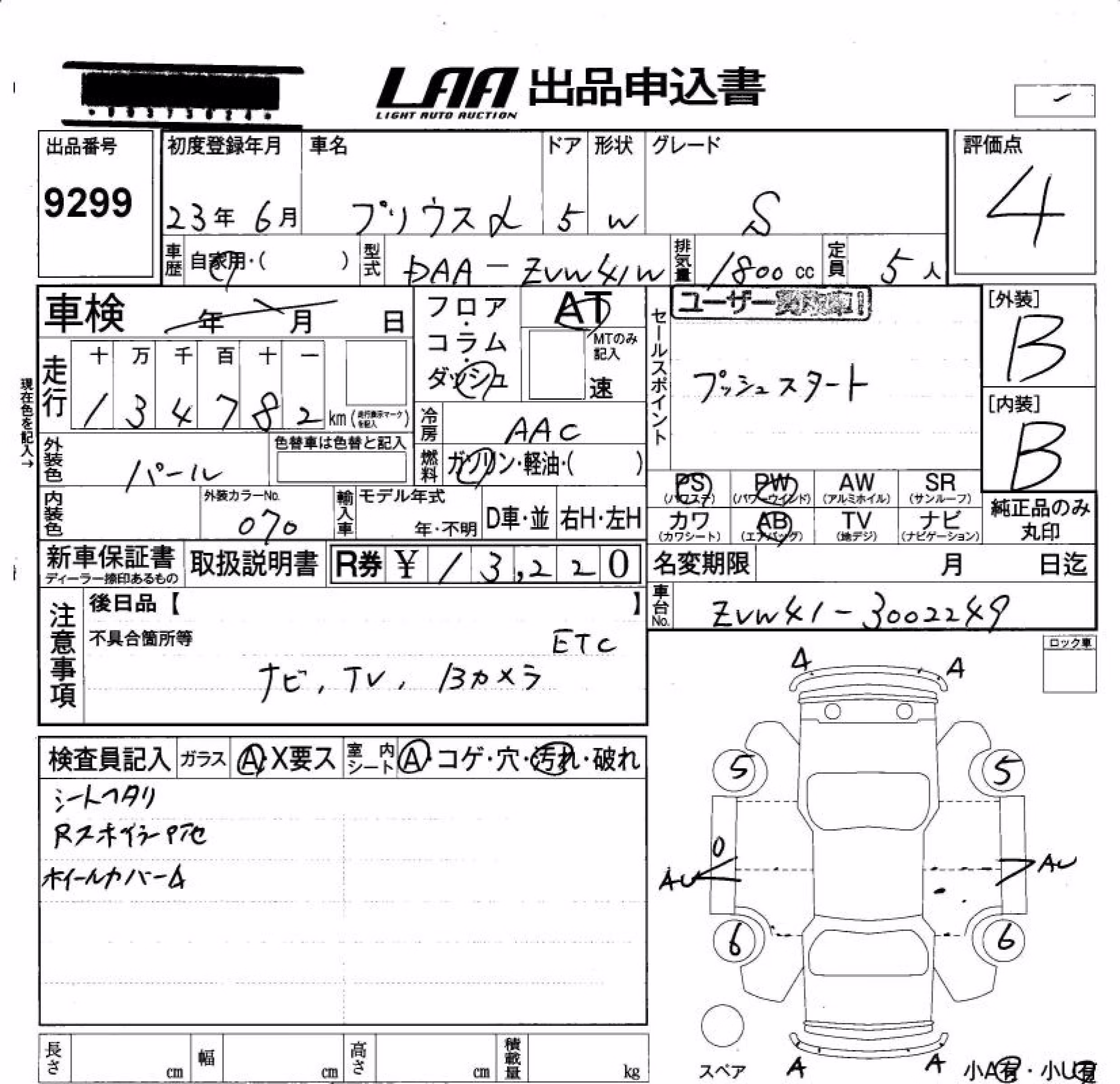 TOYOTA PRIUS ALPHA