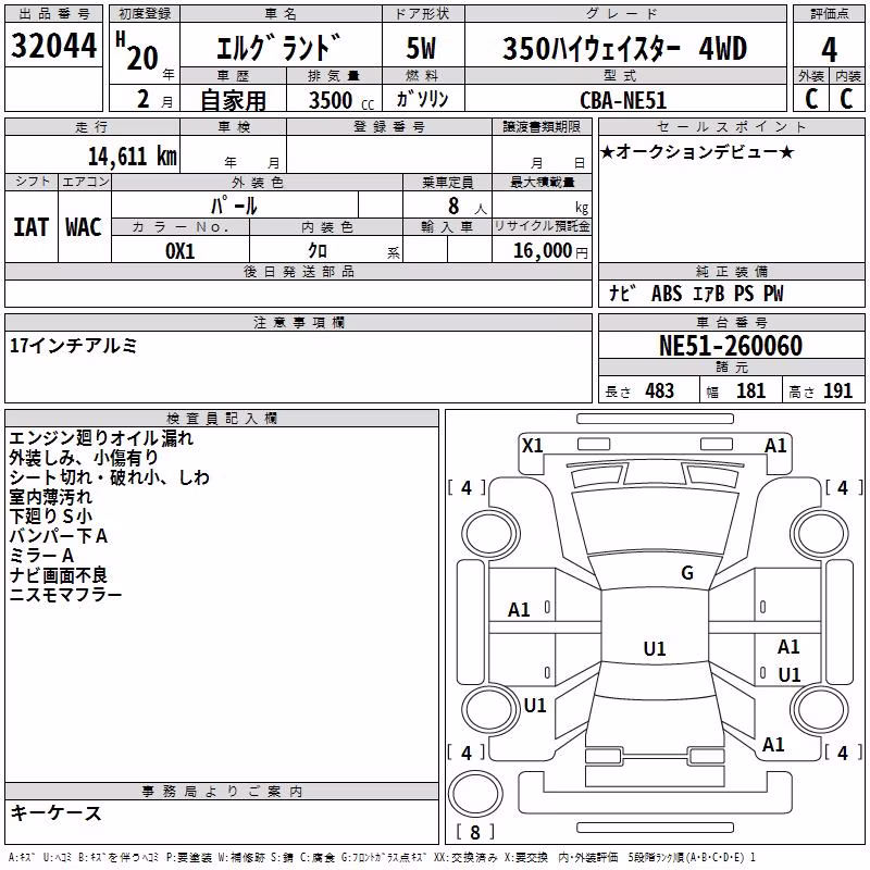 NISSAN ELGRAND