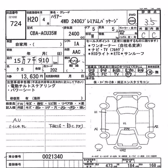 TOYOTA HARRIER