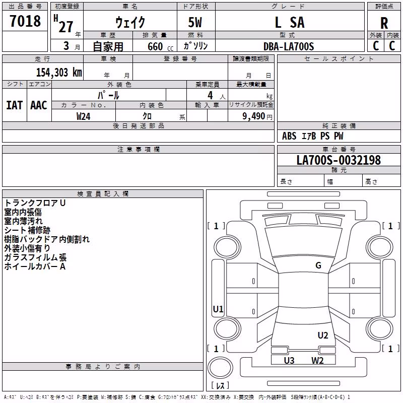 DAIHATSU WAKE