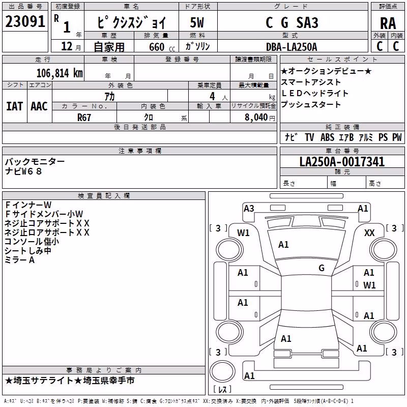 TOYOTA PIXIS JOY