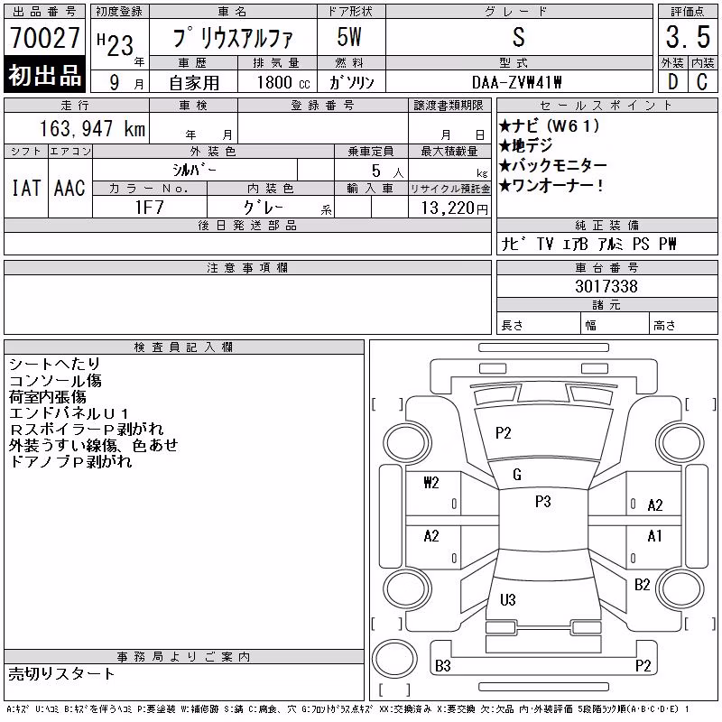 TOYOTA PRIUS ALPHA