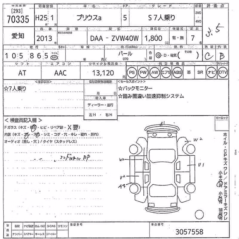 TOYOTA PRIUS ALPHA