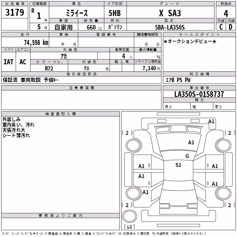 DAIHATSU MIRA E:S