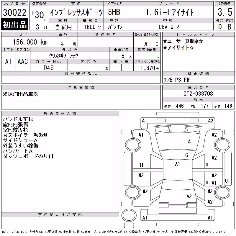 SUBARU IMPREZA