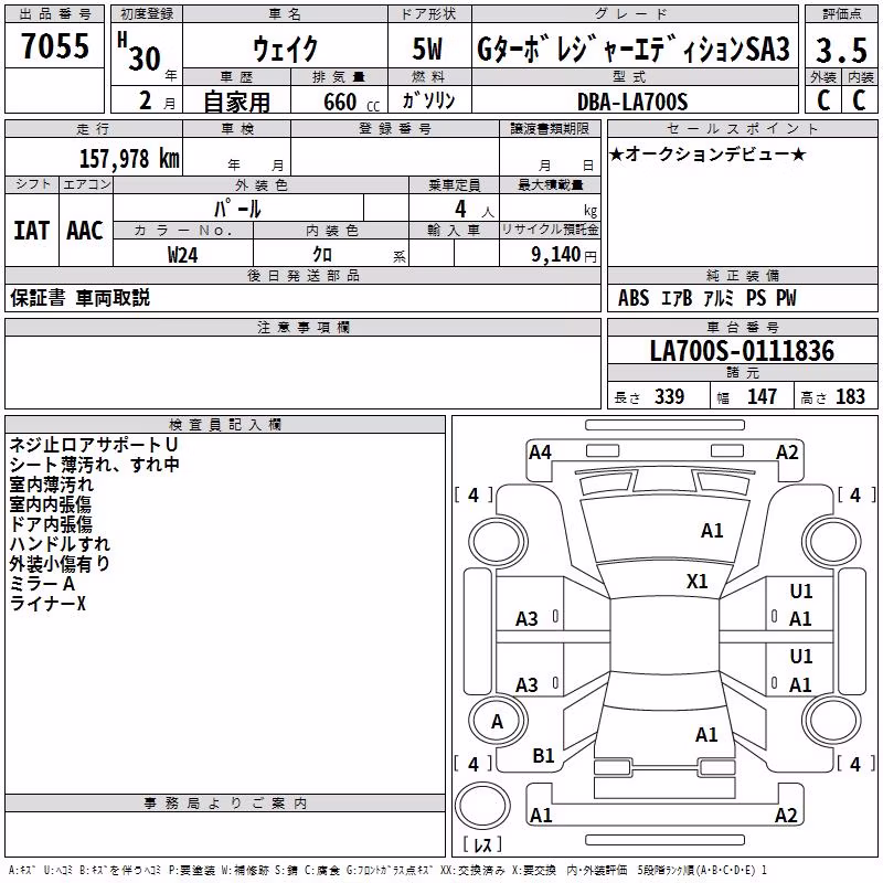 DAIHATSU WAKE