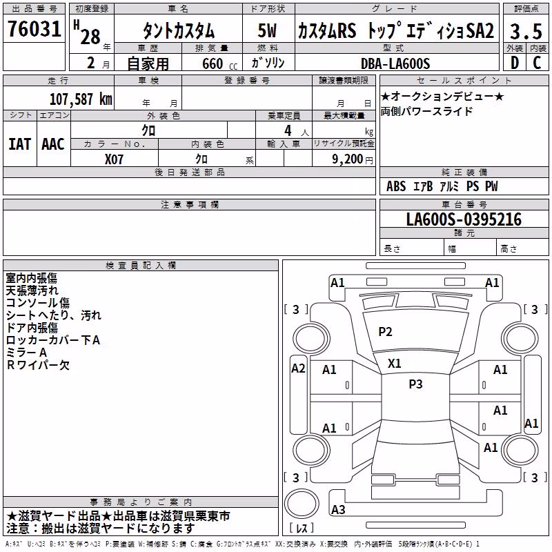 DAIHATSU TANTO