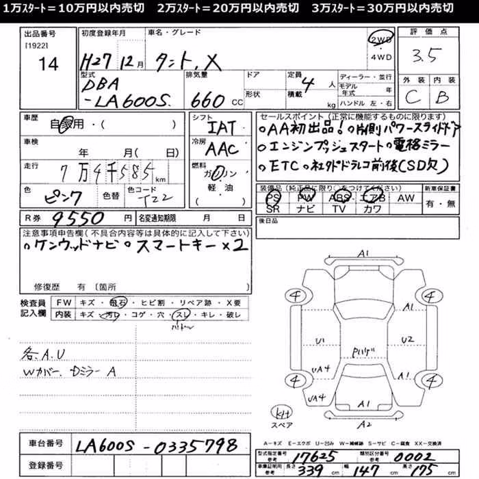 DAIHATSU TANTO