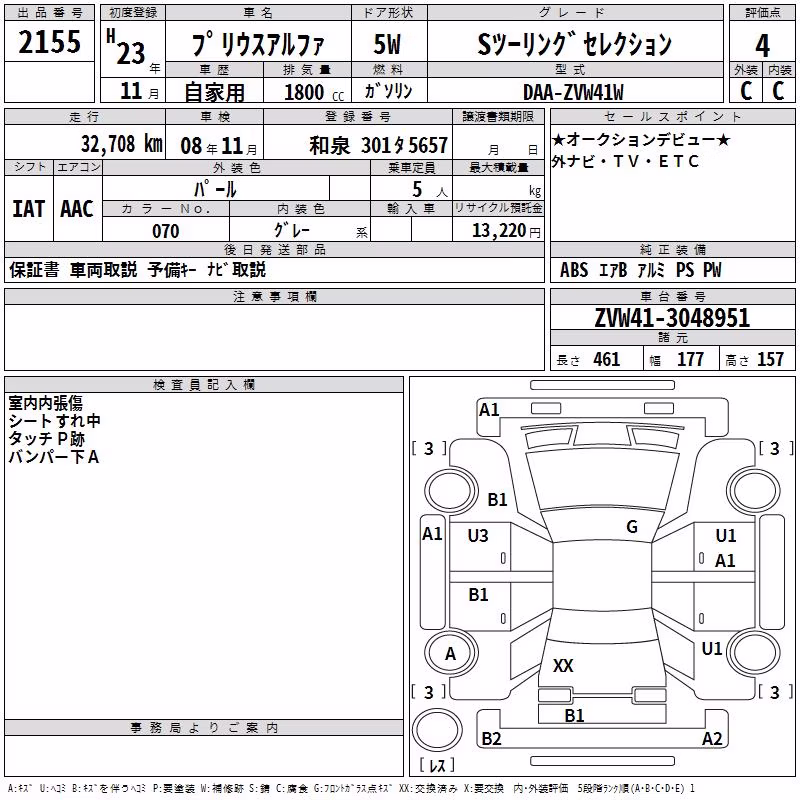 TOYOTA PRIUS ALPHA