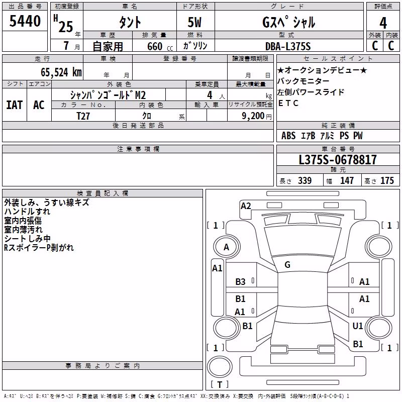 DAIHATSU TANTO