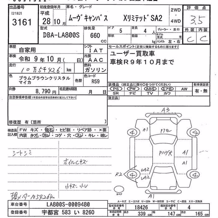 DAIHATSU MOVE CANBUS