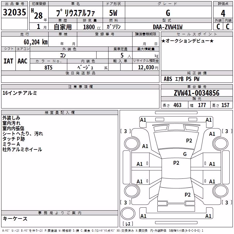 TOYOTA PRIUS ALPHA