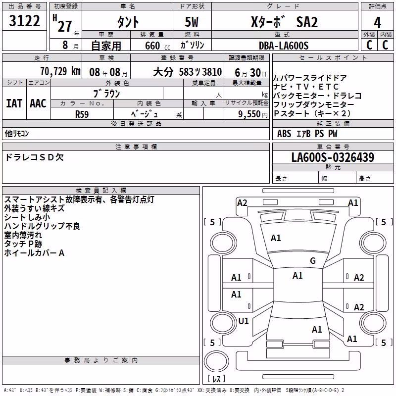 DAIHATSU TANTO