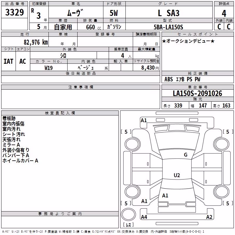 DAIHATSU MOVE