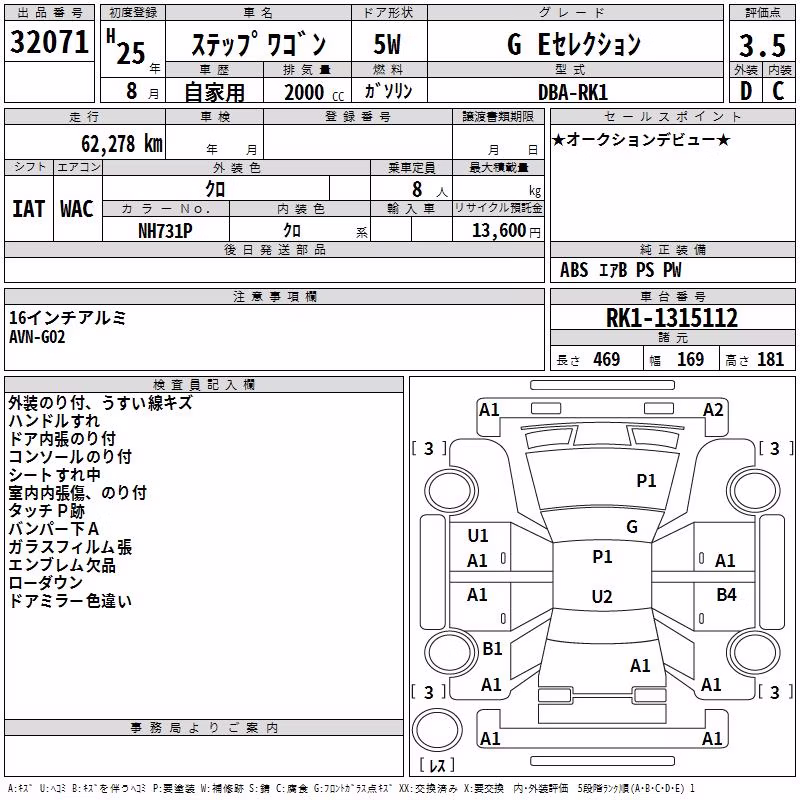 HONDA STEPWGN