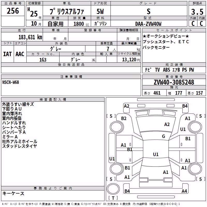 TOYOTA PRIUS ALPHA