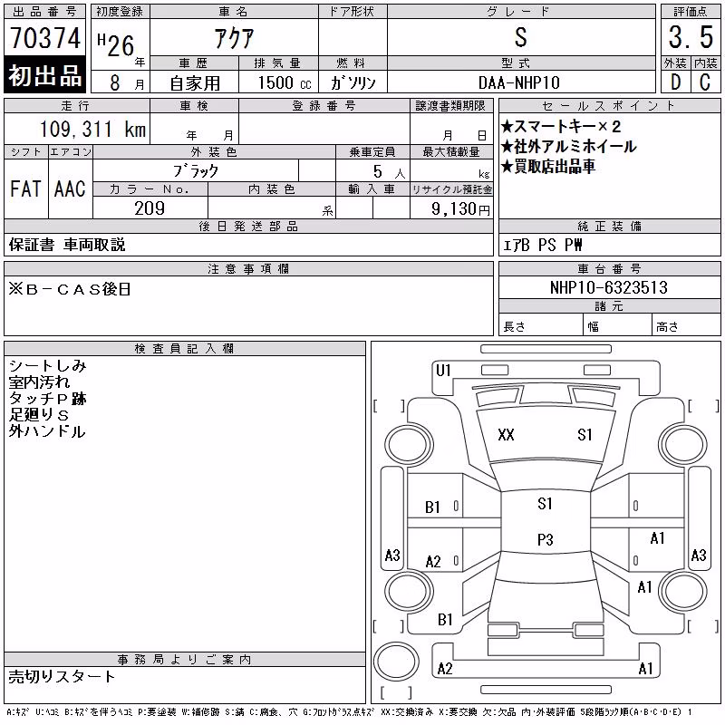 TOYOTA AQUA