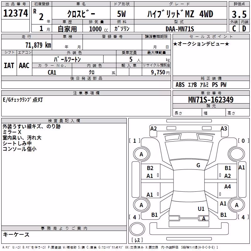 SUZUKI XBEE