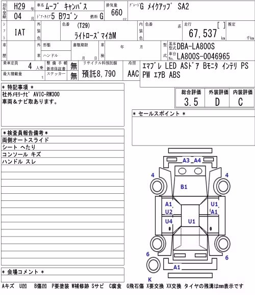 DAIHATSU MOVE CANBUS