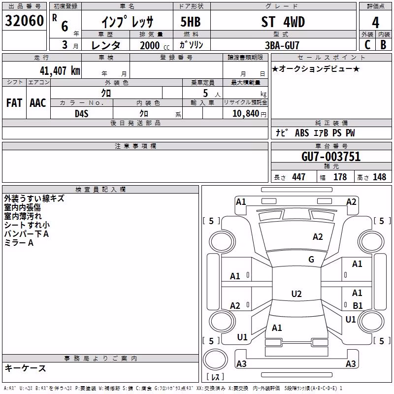 SUBARU IMPREZA