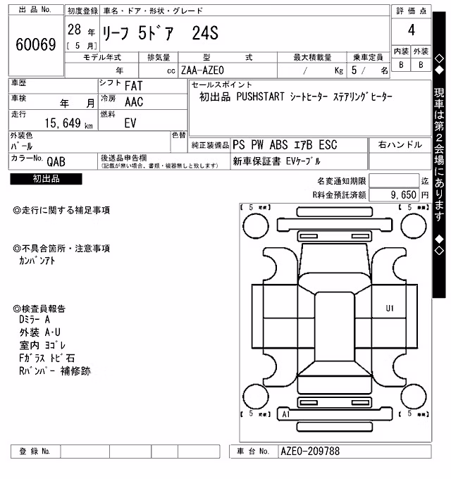 NISSAN LEAF