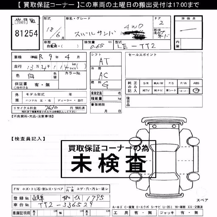 SUBARU SAMBAR