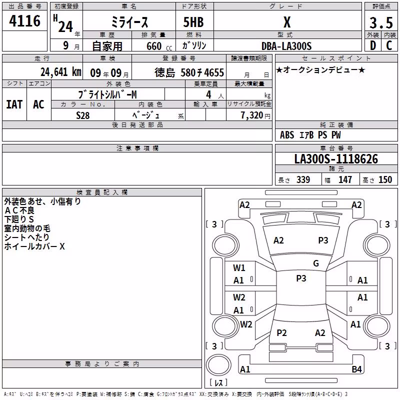 DAIHATSU MIRA E:S