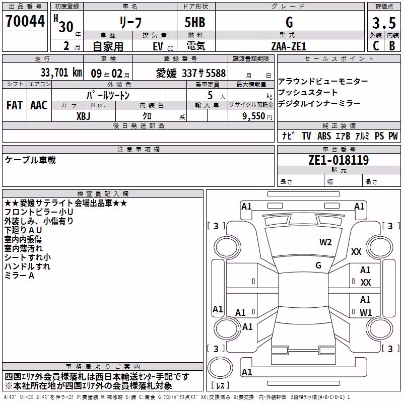 NISSAN LEAF