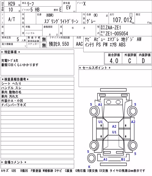 NISSAN LEAF
