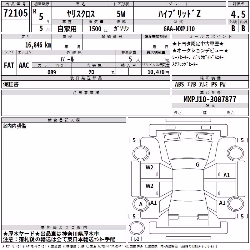 TOYOTA YARIS CROSS