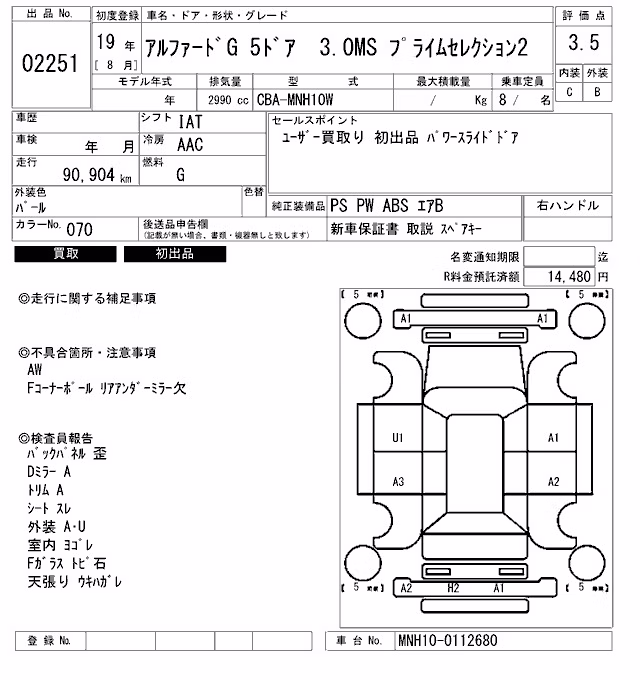 TOYOTA ALPHARD
