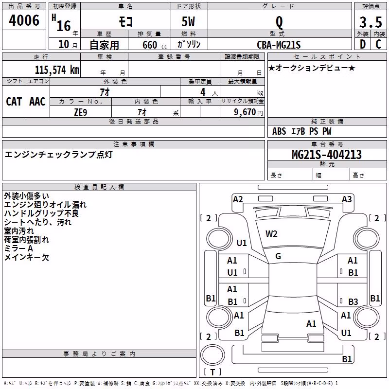 NISSAN MOCO