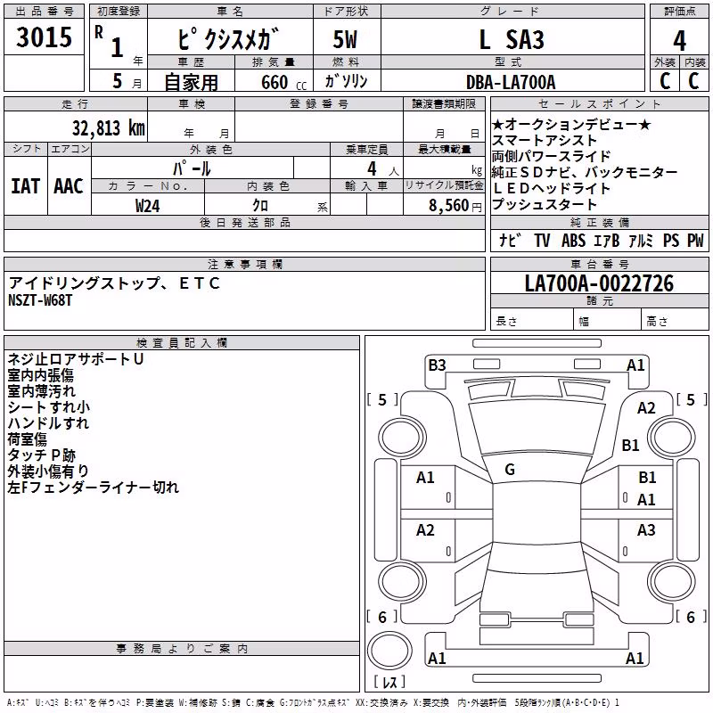 TOYOTA PIXIS MEGA